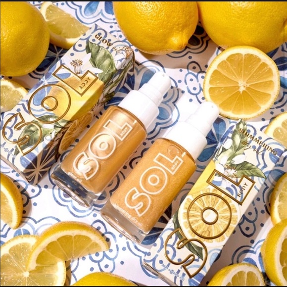 NWT Citron Crush SOL GLOW SHIMMERING OIL ColourPop - Picture 5 of 8
